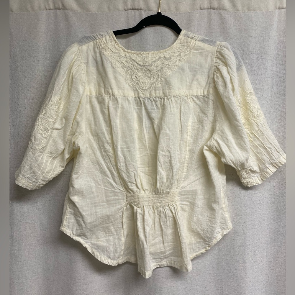 Free People Laurie Embroidered Blouse - Picture 7 of 7